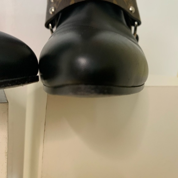 🌸 Authentic Louis Vuitton Rhapsody riding boots in size 40 - Picture 9 of 14